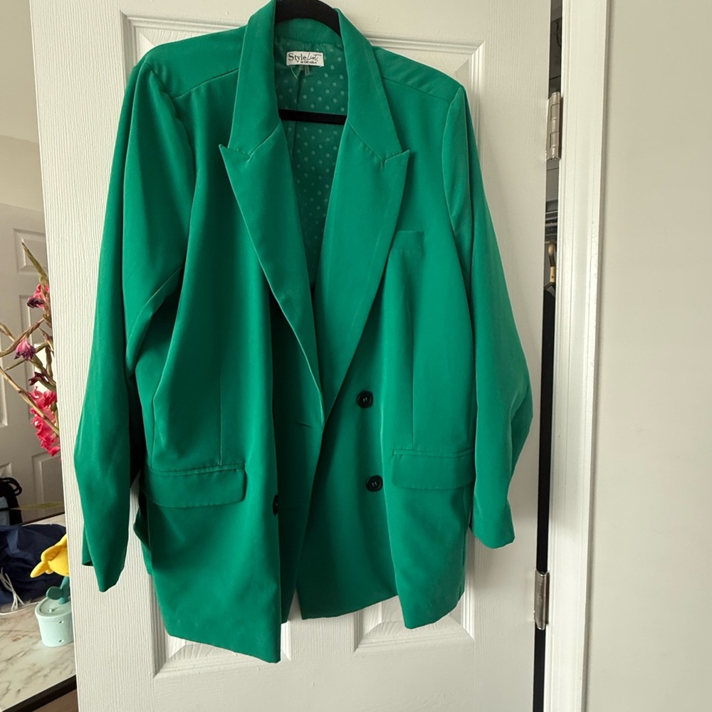 Elegant Teal Women's Blazer